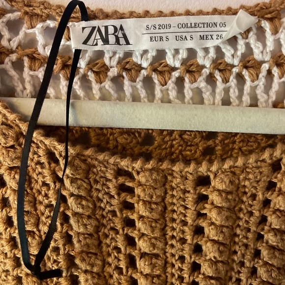 Zara Studio Fringed‎ Two-Tone Sweater Limited Edition - Picture 4 of 10